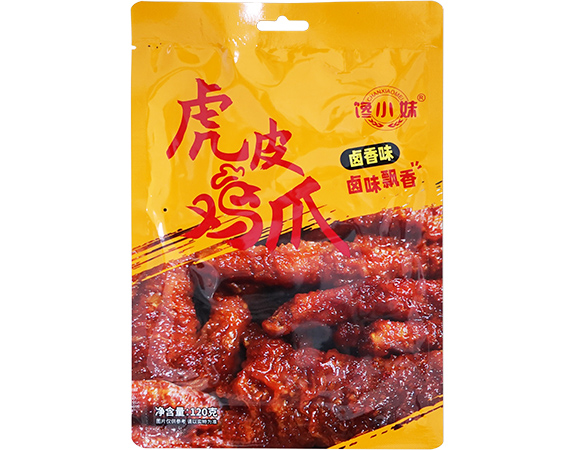 虎皮鸡爪（卤香味）120g