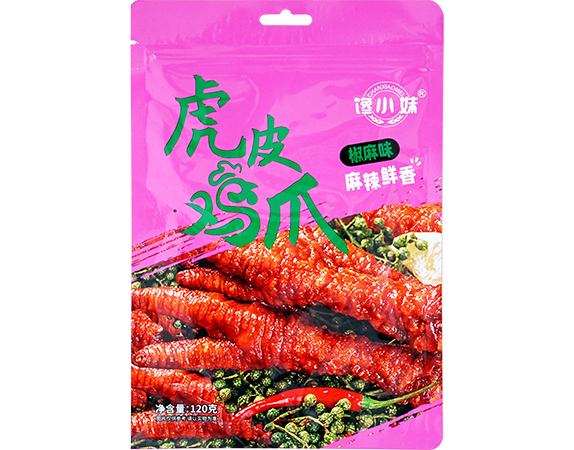 虎皮鸡爪（椒麻味）120g